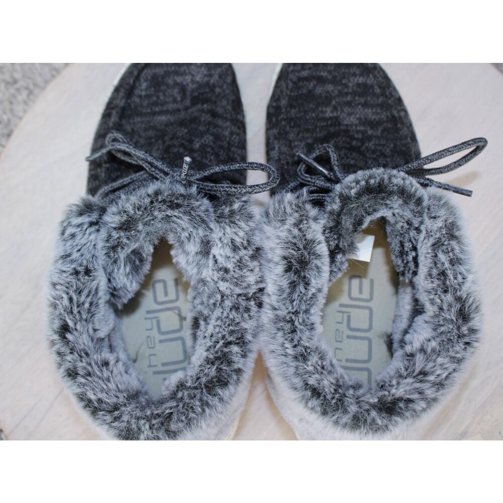 Hey Dude Britt Slip On Shoes Womens 6 Gray Casual Comfort - Picture 6 of 7